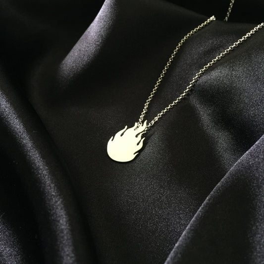 Flame Necklace.