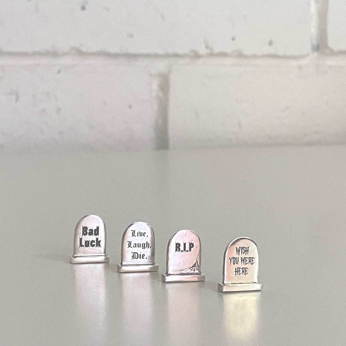 Headstone Necklace.