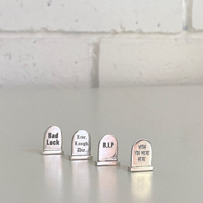 Headstone Necklace.
