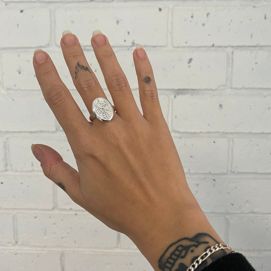 Spiderweb Ring.