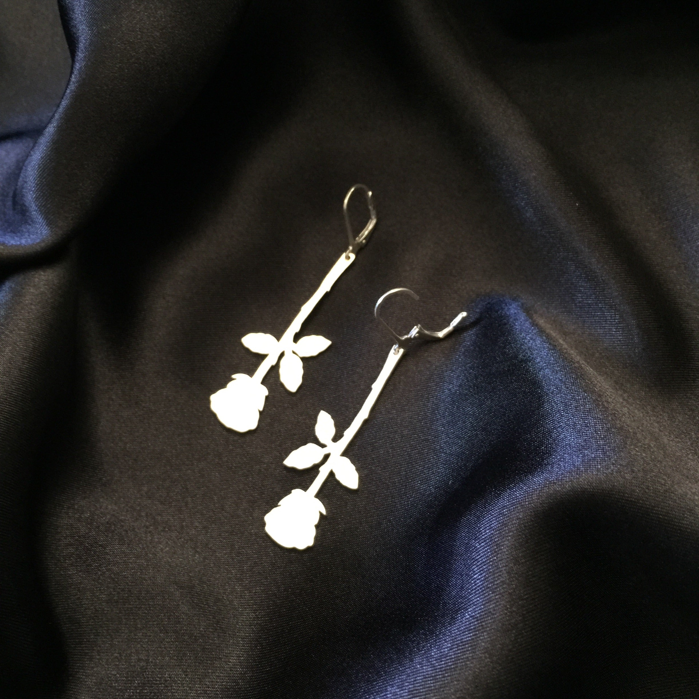 Rose Earrings.