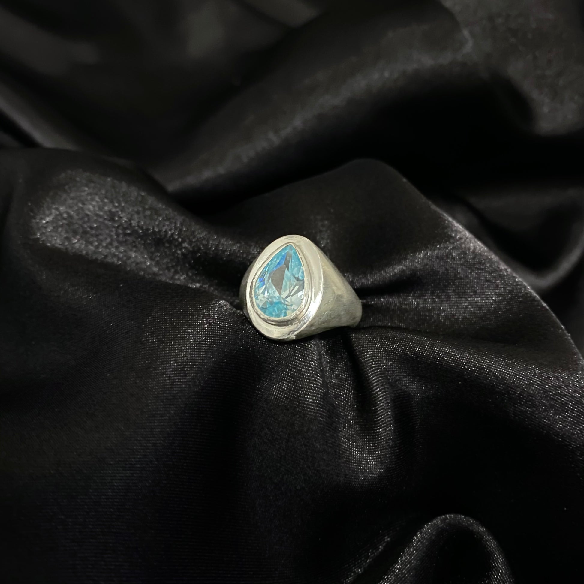 Tear Drop Ring.