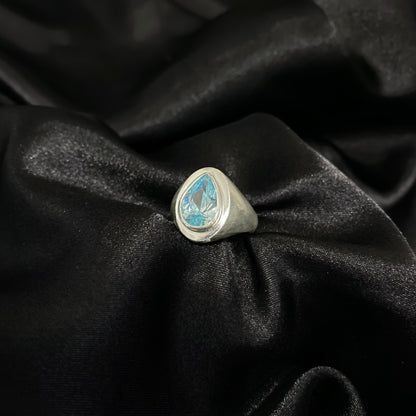 Tear Drop Ring.