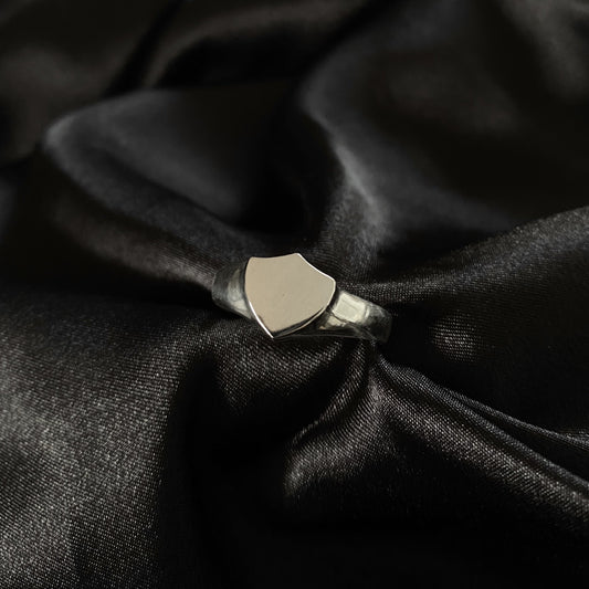 Shield Signet Ring.